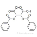 Acide butanedioïque, 2,3-bis (benzoyloxy) -, (57190669,2R, 3R) - CAS 2743-38-6